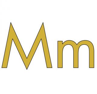 Mm-Words begin with letter M