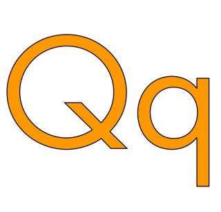 Qq-Words begin with letter Q
