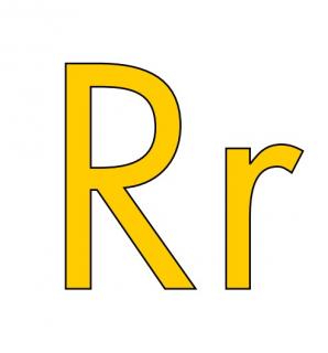 Rr-Words begin with letter R