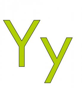 Yy-Words begin with letter Y