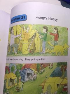 英语故事《Hungry Floppy》