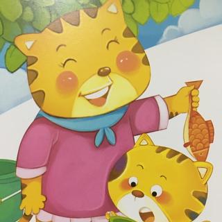 培心幼儿园晚安故事第225期《小猫钓鱼》