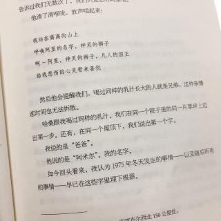 《追风筝的人》第二章