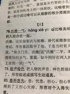 中考成语集锦78～102