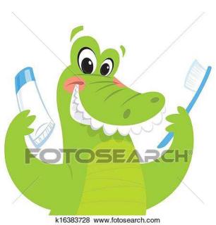 小鳄鱼买牙刷