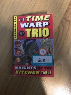 booktalk(the time warp trio:knights of the kitchen table)