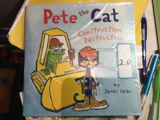 Pete the cat construction destruction/Luca