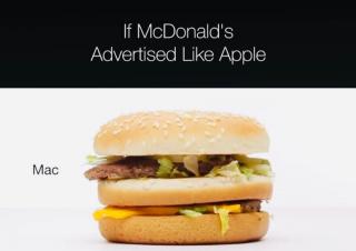 EMF11.26🍔If McDonald's Advertised Like Apple📱