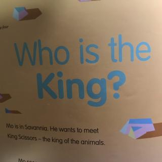 Who is the King？