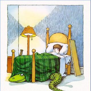 《有一条鳄鱼在我的床底下》让孩子克服独睡的恐惧，聪明勇敢！