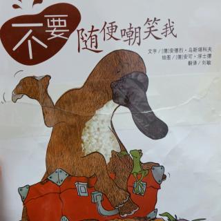 不要随便嘲笑我