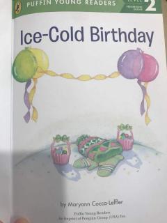 Ice-cold birthday 1