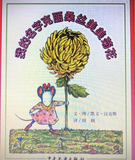 我的名字克丽桑丝美美菊花