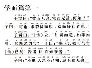 6、《论语》诵读版（学而篇1.15-1.16）