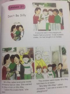 英语故事《Don't Be Silly》