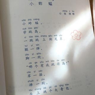 《小蚱蜢》