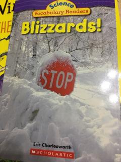 Science Vocabulary Readers-Blizzards！