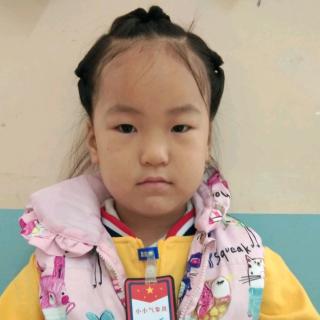 迪尔贝贝幼儿园中三班小小气象员——李妍希