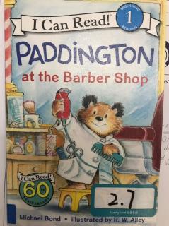 Booktalk/Paddington at the barber shop