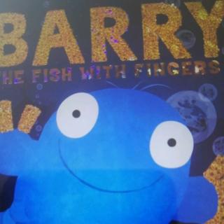 barry the fish with fingers