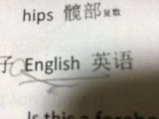 English英语