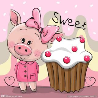 爱吃糖的小猪