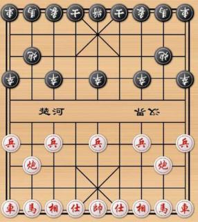 我和奶奶下象棋