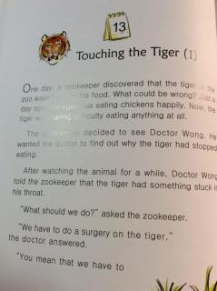 10-13 🐅 Touching the Tiger（1）