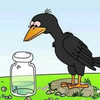 乌鸦喝水