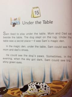 10-15 Under the Table