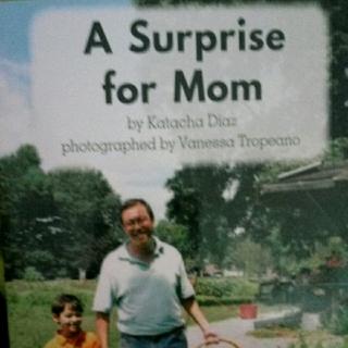 a surprise for mom