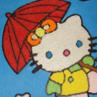 小猫的红伞