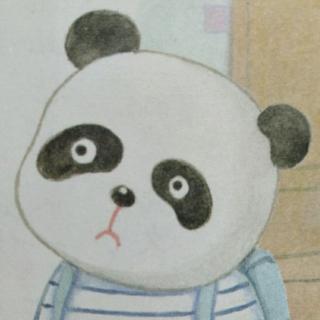 熊猫出门要画黑眼圈