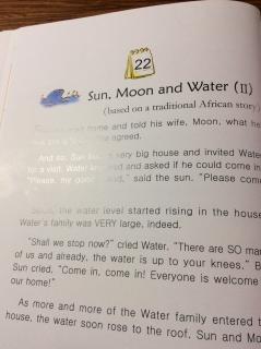 10-22 🌞🌛 🌊 Sun ，Moon and Water（2）