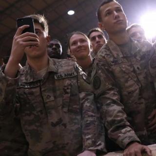 Trump makes unannounced visit to US troops in Iraq