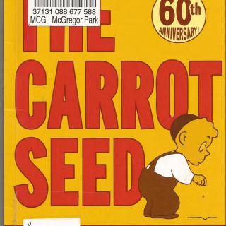 【中英双语】The Carrot Seed 胡萝卜种子 | 关于信念与坚持