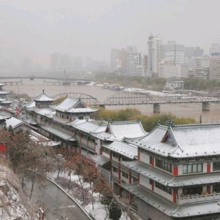 兰州的雪    作者：水狐