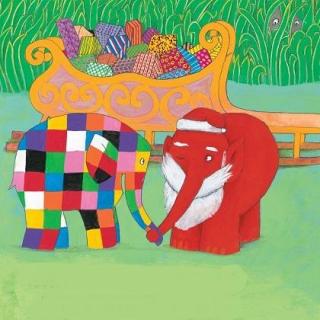 Aaron妈咪讲故事啦~“花格子大象艾玛”系列：艾玛和红象爷爷
