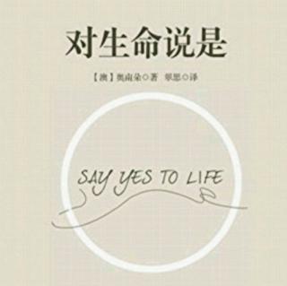 《对生命说是》第八章:对你的习惯和模式说"是"