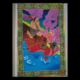 爬上天梯的伏羲