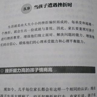 15《当孩子遇遇挫折时》