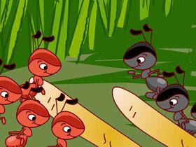 《红蚂蚁和黑蚂蚁》