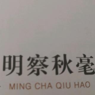 明察秋毫