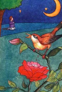 一年级-《夜莺与蔷薇》