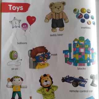 Toys 常见玩具表达