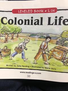 colonial life