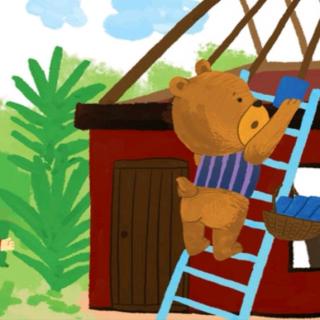 【故事231】供销幼儿园晚安故事《小熊盖房》
