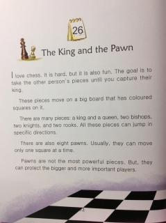 11-26 The King and Pawn