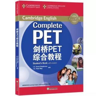 Complete PET Vocabulary L7
