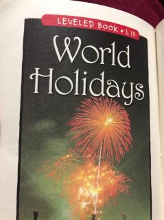 World Holidays